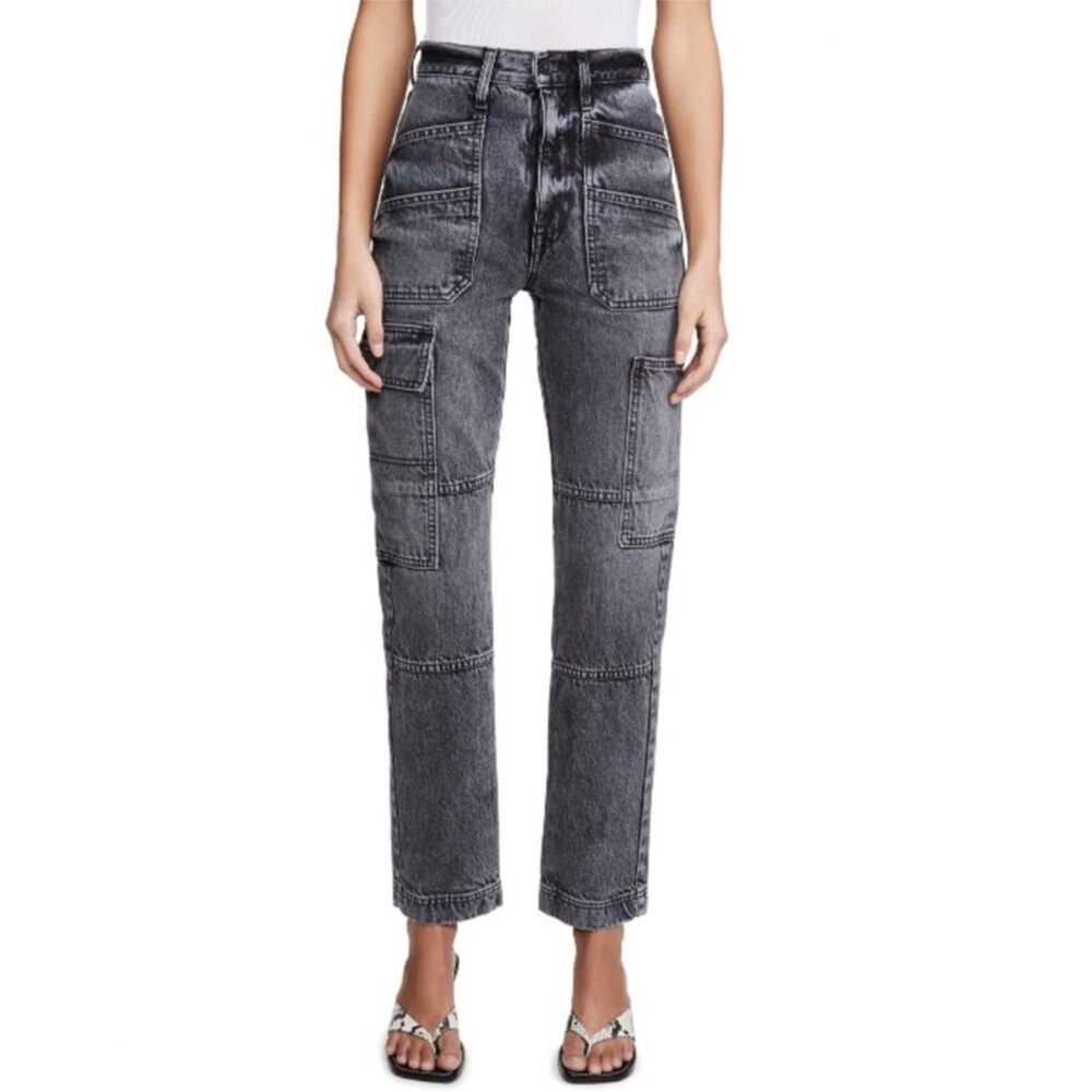 SLVRLAKE Utility Jeans – SAVIOR Wash – Size 26 – Premium Cargo Denim